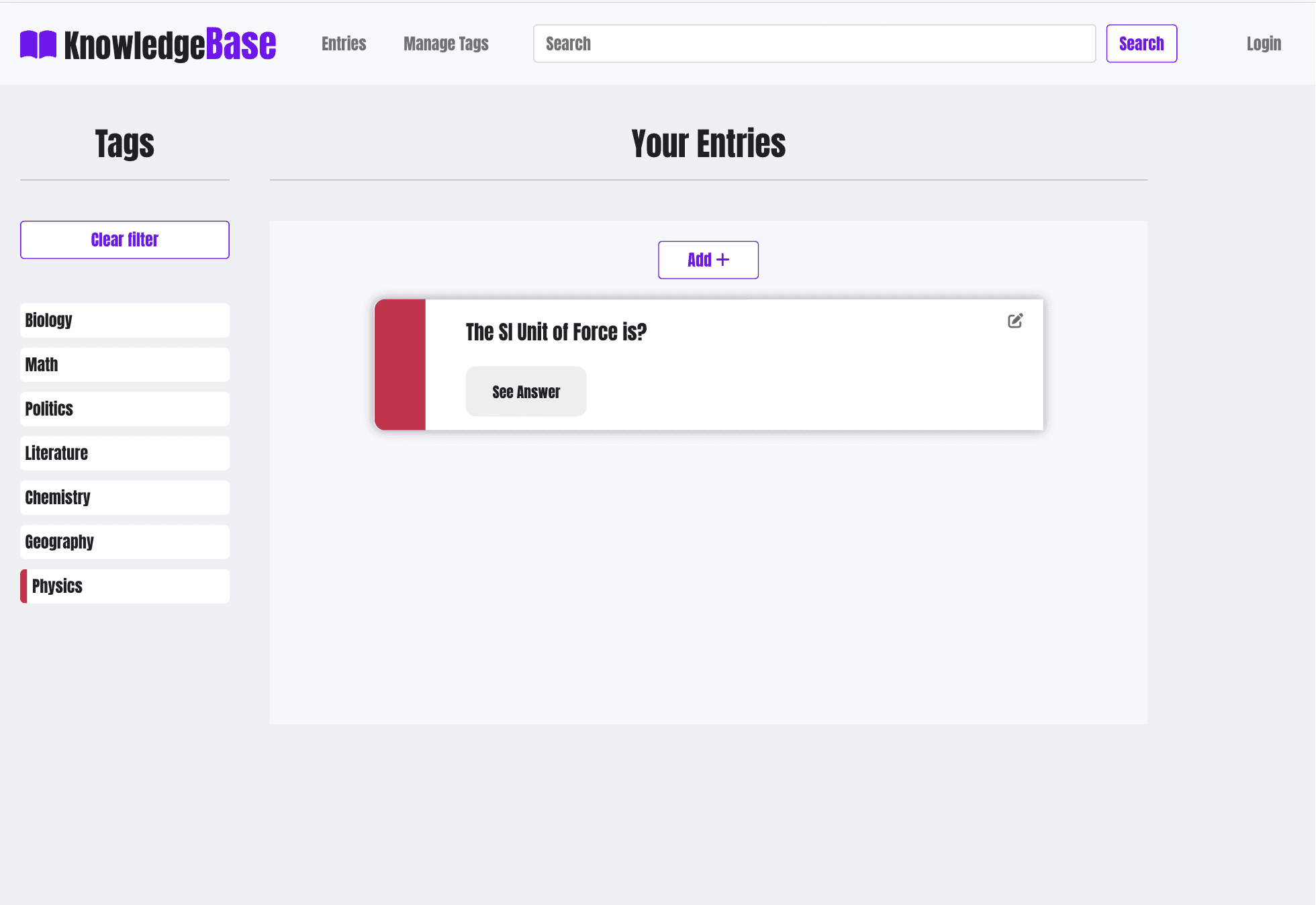 KnowledgeBase project image 4