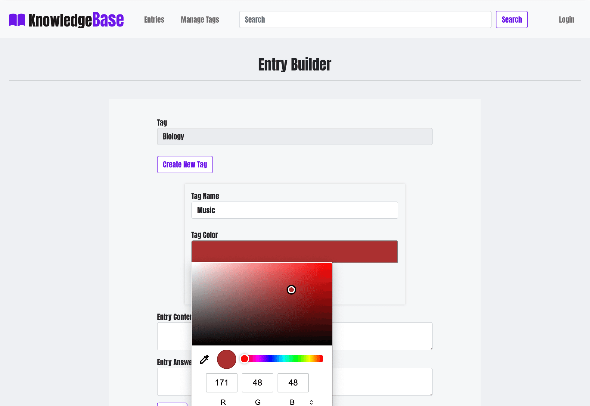 KnowledgeBase project image 6