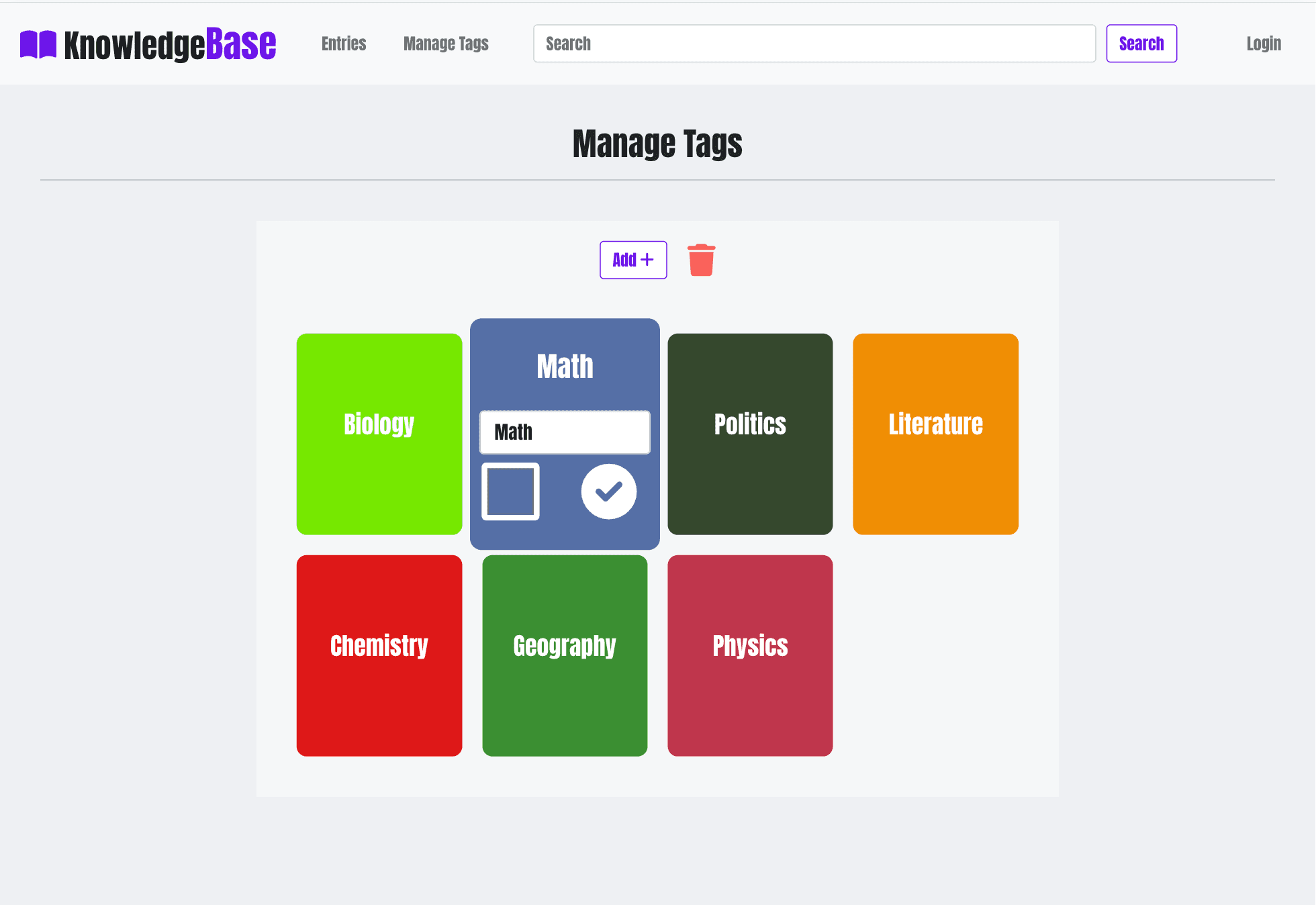 KnowledgeBase project image 7