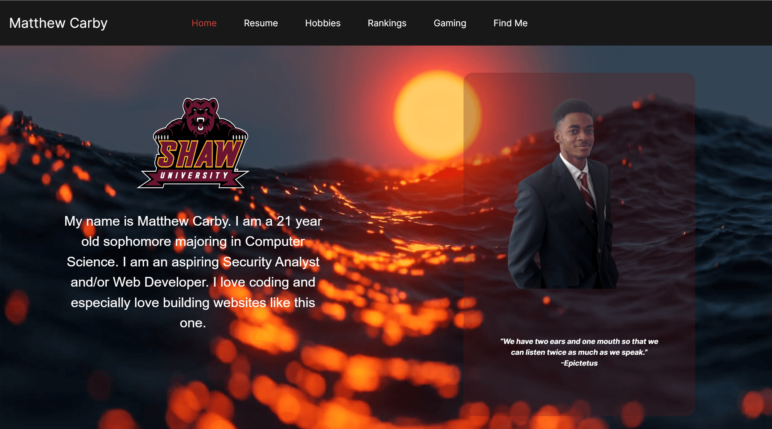 Personal Site project image 1